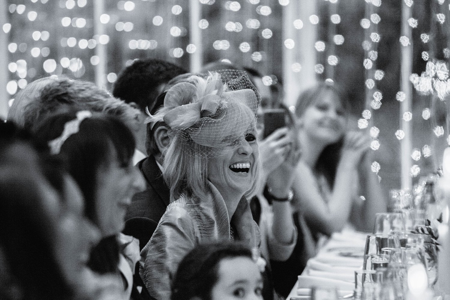 Speeches at Carlowrie Castle Wedding in Scotland photo